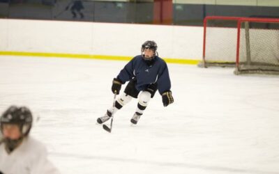 Why teach a hockey player to skate on one leg??